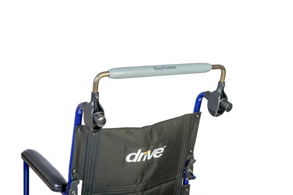 EasyPushbar security model on a wheelchair